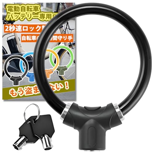 Fieekty バッテリーロック ブラック