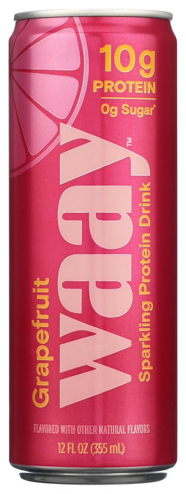Image of Waay Grapefruit Sparkling Protein Water, 12 FZ