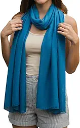 Cachecol Echarpe Xale Lenço Amassado Pashmina Lisa Ibiza Moda Outono Inverno Fino Feminino Festa