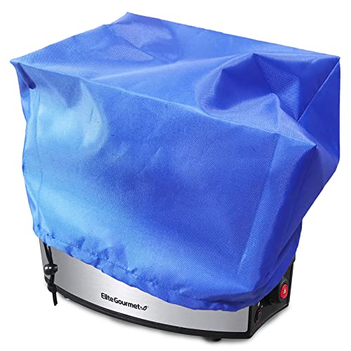 Bread Machine Cover, Slice Toaster Dust Cover, Small Appliance Egg Coker Jacket Compatible for Elite Gourmet ECT2428 2-Slice Toaster Case