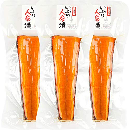 酵房 広山田村のかあちゃんの いぶりがっこ 大サイズ 漬物3本セット