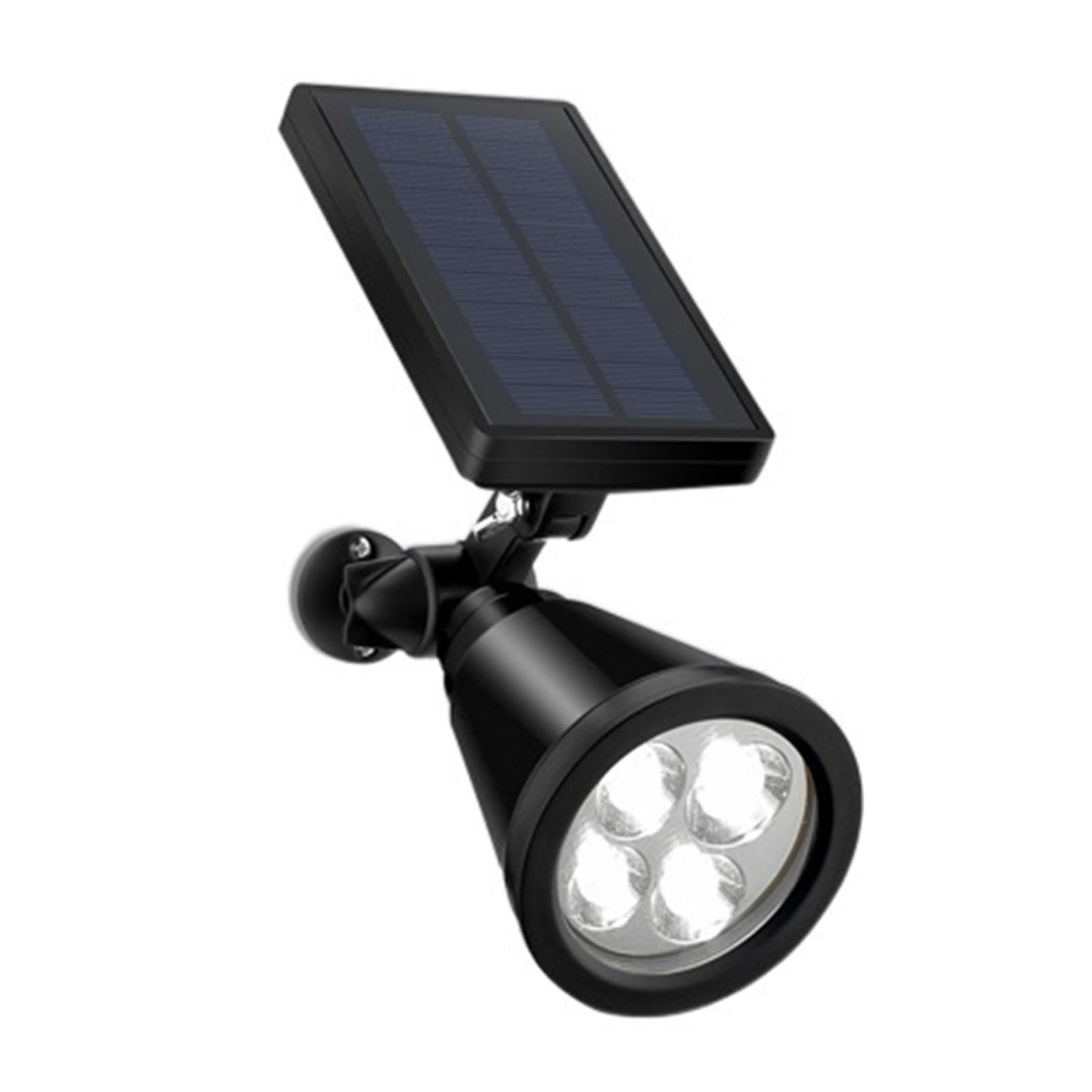 Luci Solari Outdoor Patio Giardino Paesaggio Decorazione LED Faretti Solari Luci da Prato RGB Luci da Parete Super Luminoso(White Light)