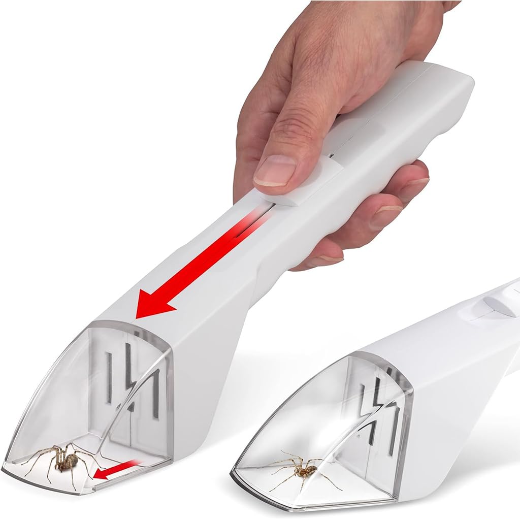 HASTHIP® Humane Insect Catcher Tool - Manual Bug Catcher Tool for Kids & Adults - Portable Lizard Catcher with Quick Release Push Button - Outdoor Insect Catcher for Educational Activity, Observation (B0DD3RK2RC) Amazon Price History, Amazon Price Tracker