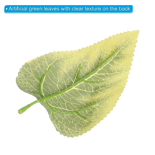 PATIKIL 5.1x3.1 Artificial Green Leaves - Image 3