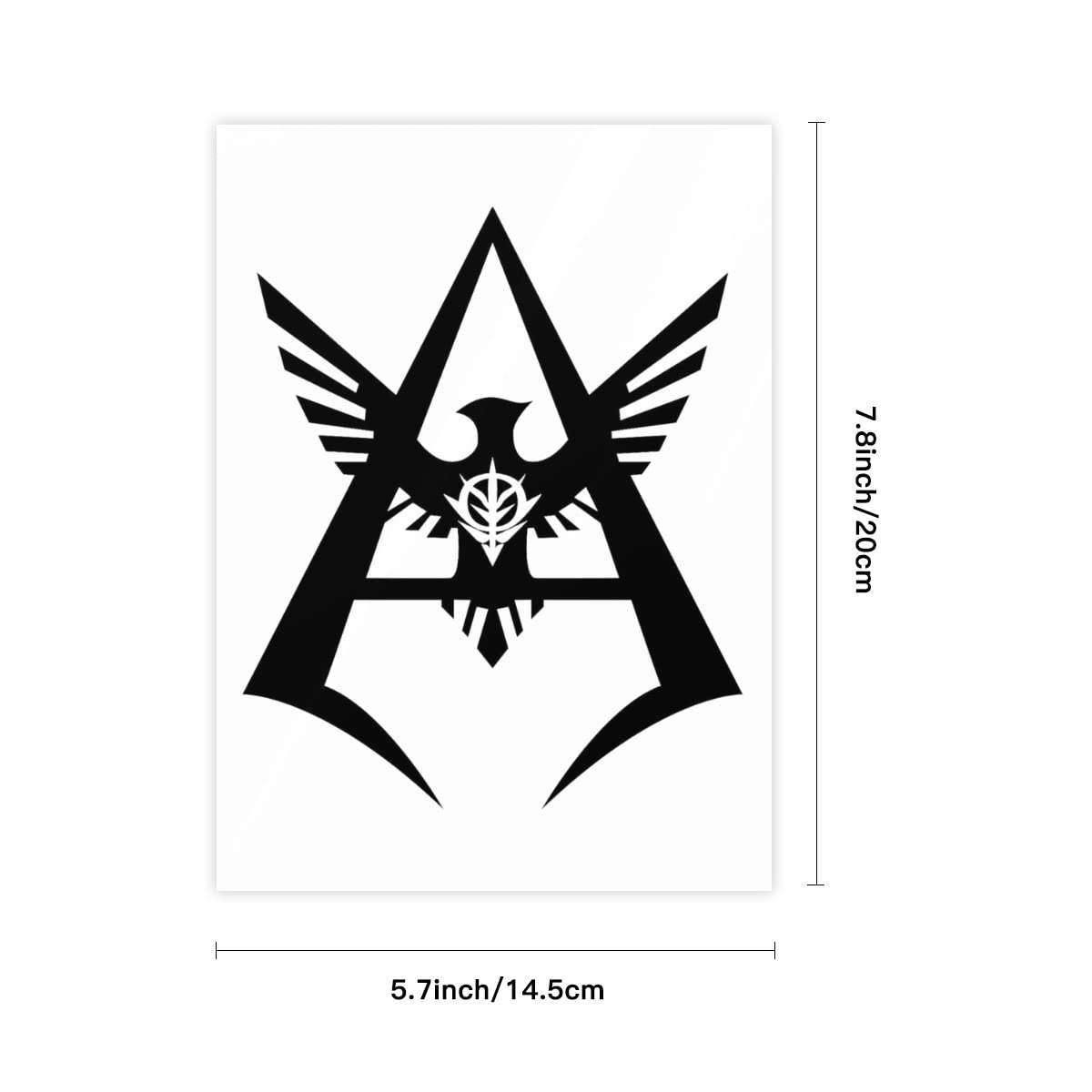 Amazon.co.jp: クリスタルステッカー ネオ ジオンガンダム シャア