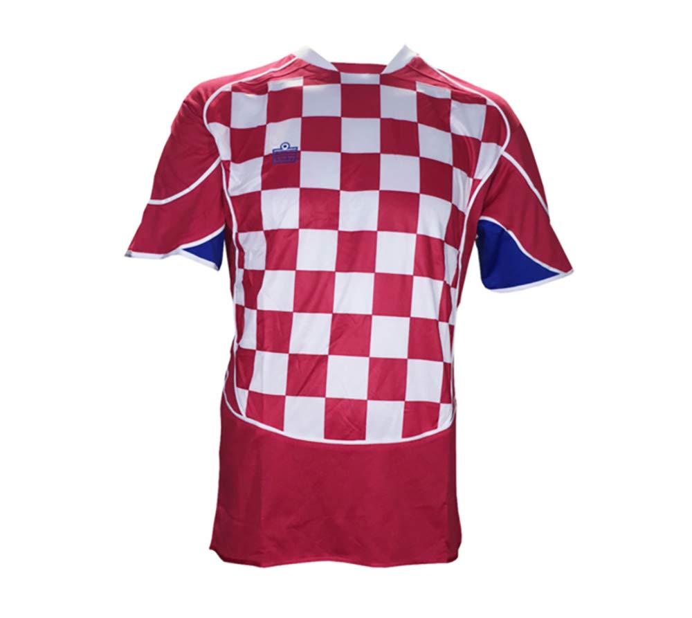 Admiral RWB Checkered, Croatia Style Soccer Jersey, Great for Practice or Games, New/tag, Size Youth Small, Red/White