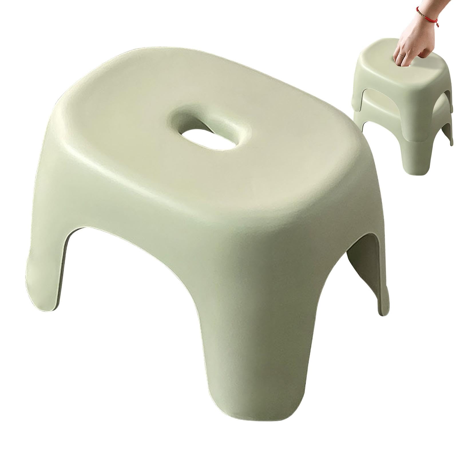 Bathroom Stool, Footstool, Lightweight Stool for Living Room, Multifunctional Stool, Portable Stool, Step Stool, Stool for Living Room, Kitchen, Bathroom