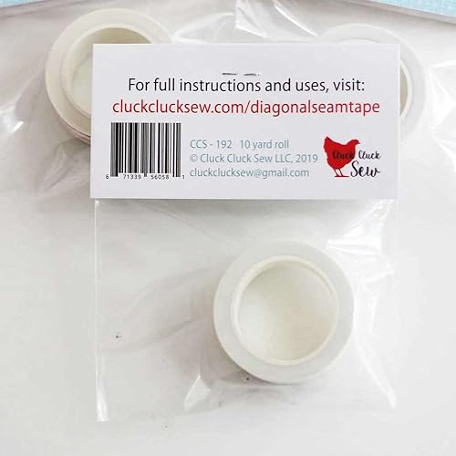 Miniatura 4 de cluck cluck sew Cinta de costura diagonal para hilvanar, ninguna