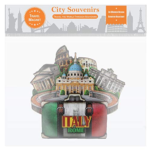 Imán decorativo de Roma Italia miniatura 3