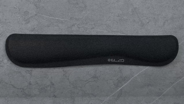 ELZO Clavier Repose-poignet Support, Pad de Clavier avec Anti-dérapant Coussin, Souple ousse à