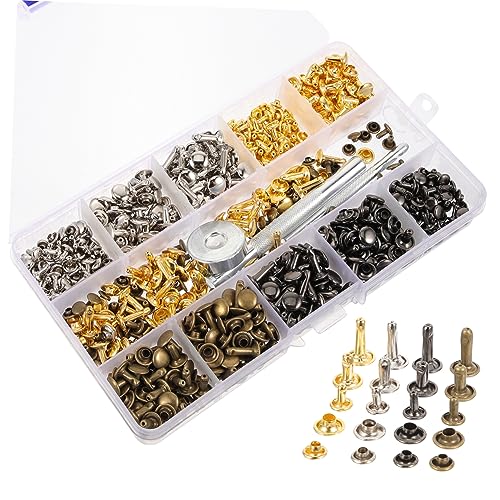 Œillets et rivets de reliure pour cuir et vêtements KONTONTY