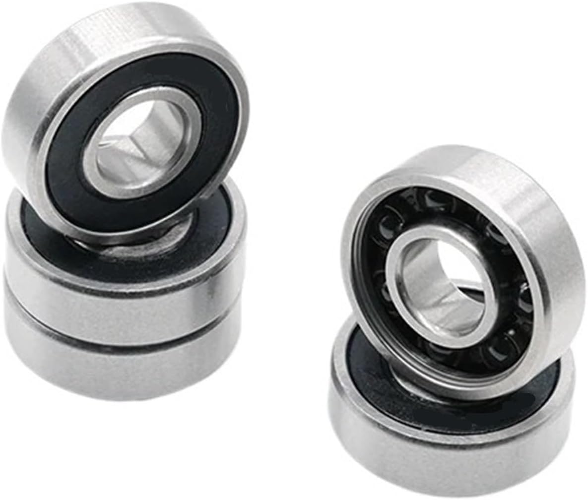 1PCS 6001RS Hybrid Ceramic Bearing 12 * 28 * 8 mm Bicycle Bottom Brackets & Spares 6001 RS 2RS Si3N4 Ball Bearings 6001-2RS