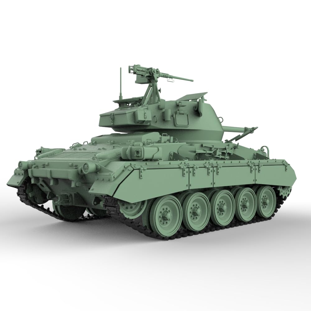 MRY-SFW SS16512 1/16 zestaw do budowy modelu wojskowego US M24 Chaffee lekki czołg