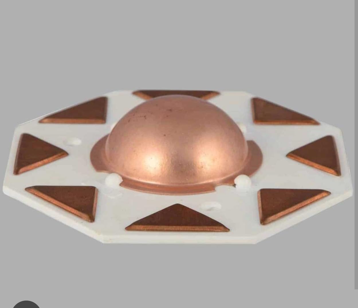 Natron Pyramid Yantra (for Toilet Vastu Remedies at Home/Office/Workplace) PP (Polypropylene), Plastic Yantra (Pack of 1)-image-49