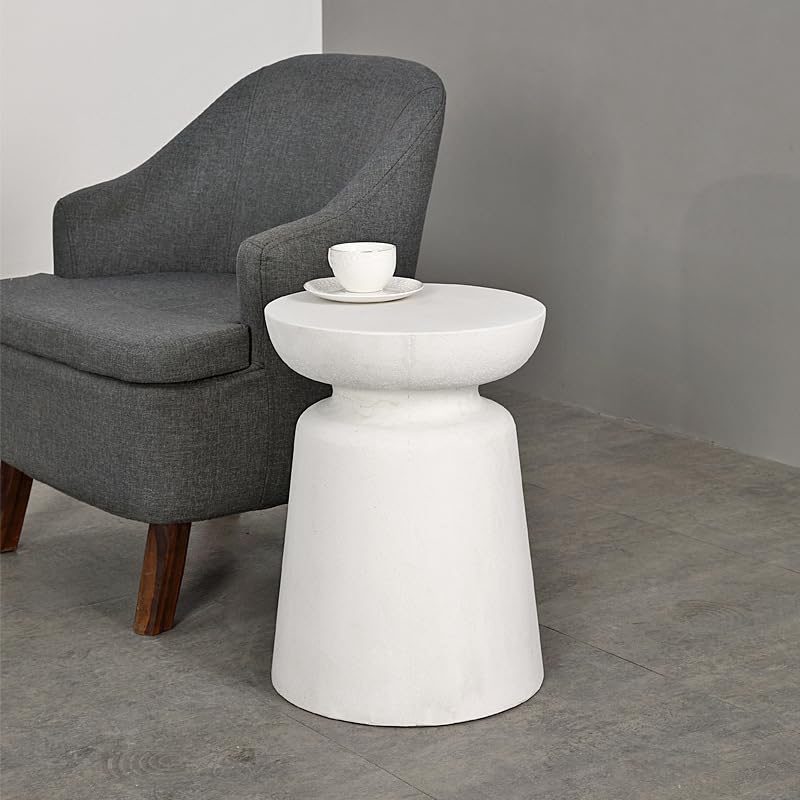 eexbz Sofa Nordic Simple Coffee Table Household Small Apartment Living Room Desk Tea Table Side Table Cement Round Table Sofas for Living Room