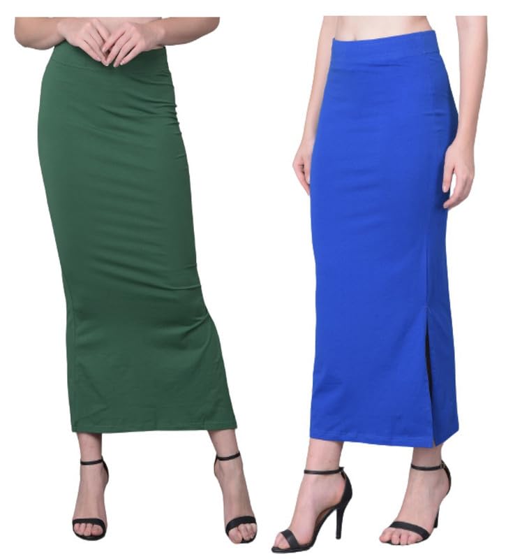 Image of Comfort Lady Women Cotton Blend Saree Shapewear /Saree Shapers Underskirt /Saree Petticoat