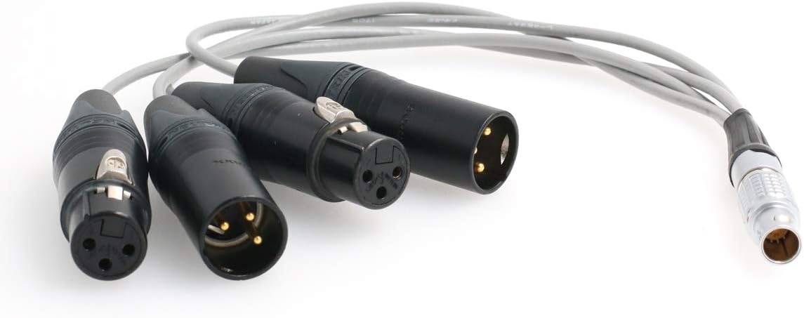 Up To 60% OFF Eonvic 10 Pin to 2x3 pin XLR Atomos Breakout Audio Input Output Cable for Shogun Monitor Recorder Flash Deals - 70% OFF Eonvic 10 Pin to 2x3 pin XLR Atomos Breakout Audio Input Output Cable for Shogun Monitor Recorder