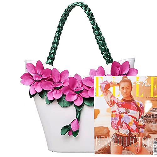 Large Capacity Hand Bill Shoulder Bag Bag Women's Fashion Flower Braided Women's Handling Bag Fashion Shoulder bag Purse3