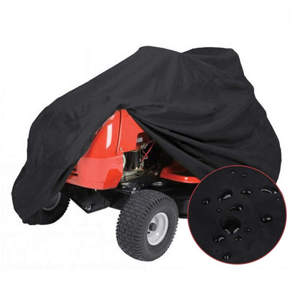 HEIBTENY Copertura impermeabile per trattorino da giardino, protezione impermeabile per trattorini da giardino, protezione impermeabile, anti-UV, 145 x 85 x 98 cm