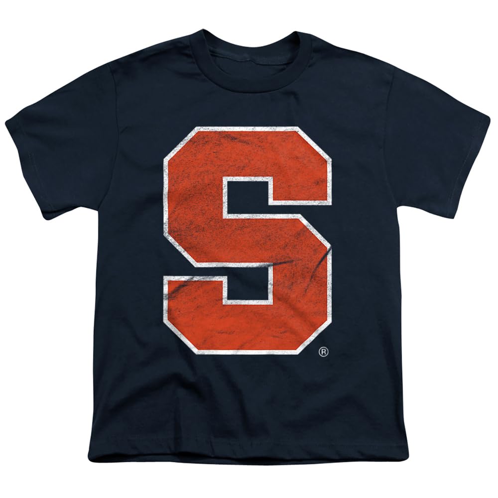 Syracuse University Official Distressed Primary Youth Kids Boy/Girls T Shirt