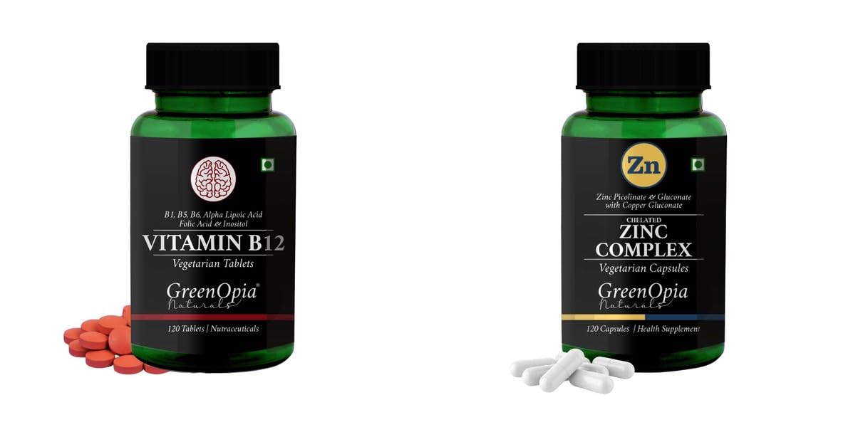 Vitamin B12 Tablets Zinc Complex Wellness Daily Vitality 60 CAPSULES-image-32