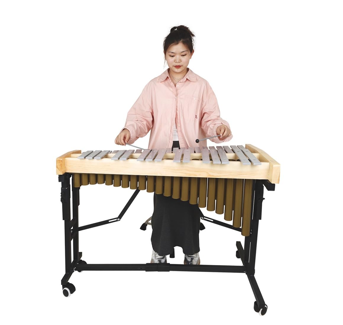 Malimba 37 tasti Vibrafono elettrico Symphony Orchestra Piastra in alluminio Pianoforte Strumenti a percussione