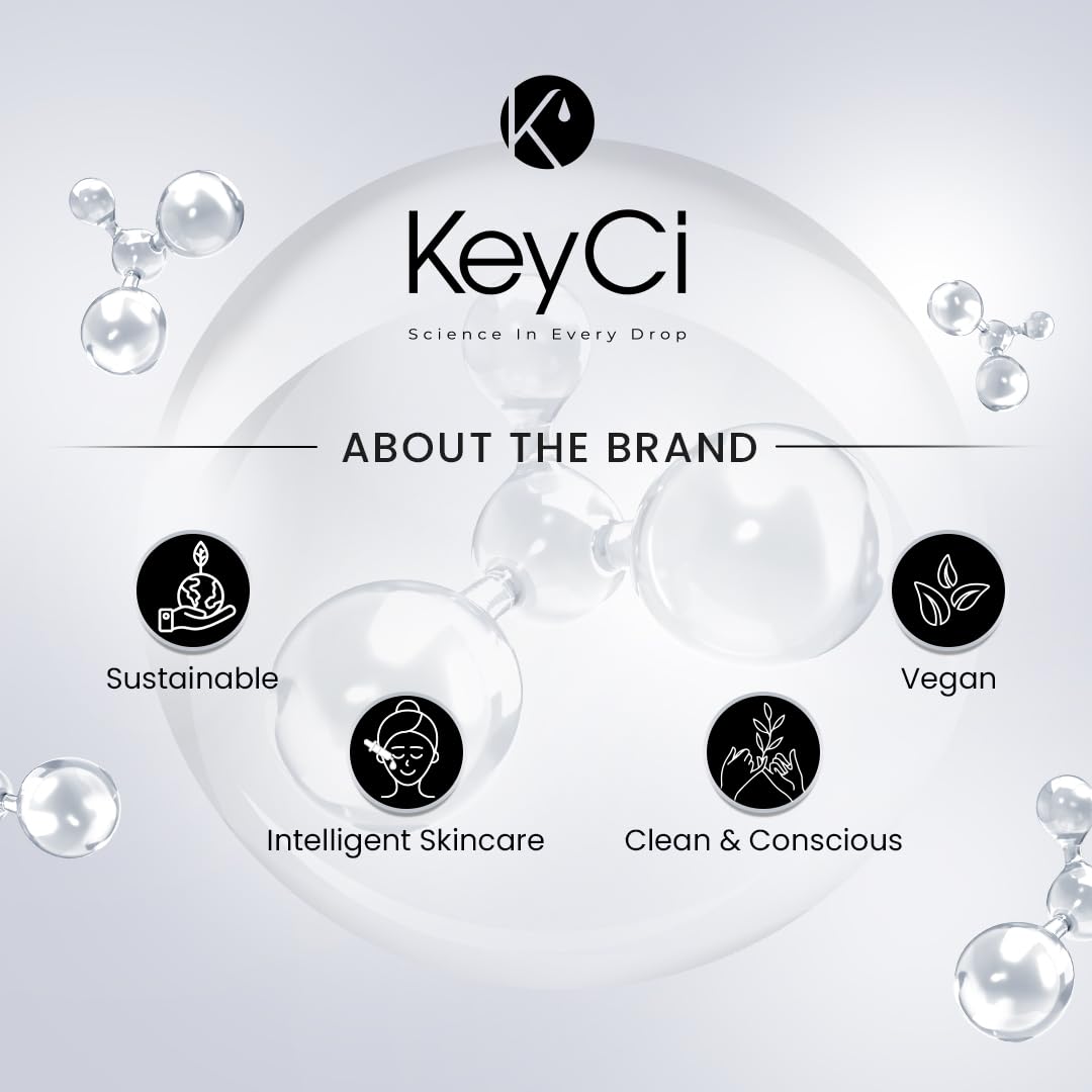 KeyCi Daily Skin Barrier Care Combo | Ceramide Face Wash + Gel