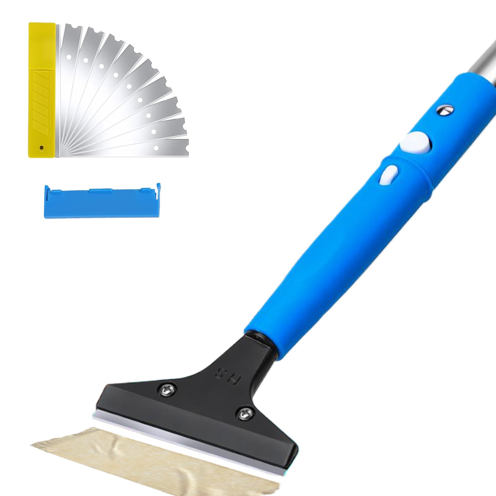 Grattoir de nettoyage robuste pour enlever la peinture incrustée