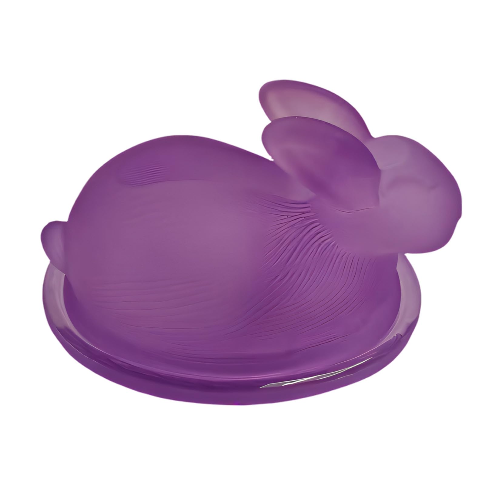 alloneslife Animal Candy Storing Box Glass Container Jar for Sweet Storage and Tabletop Decoration Artistic Ornament Cookie Storage Bowl