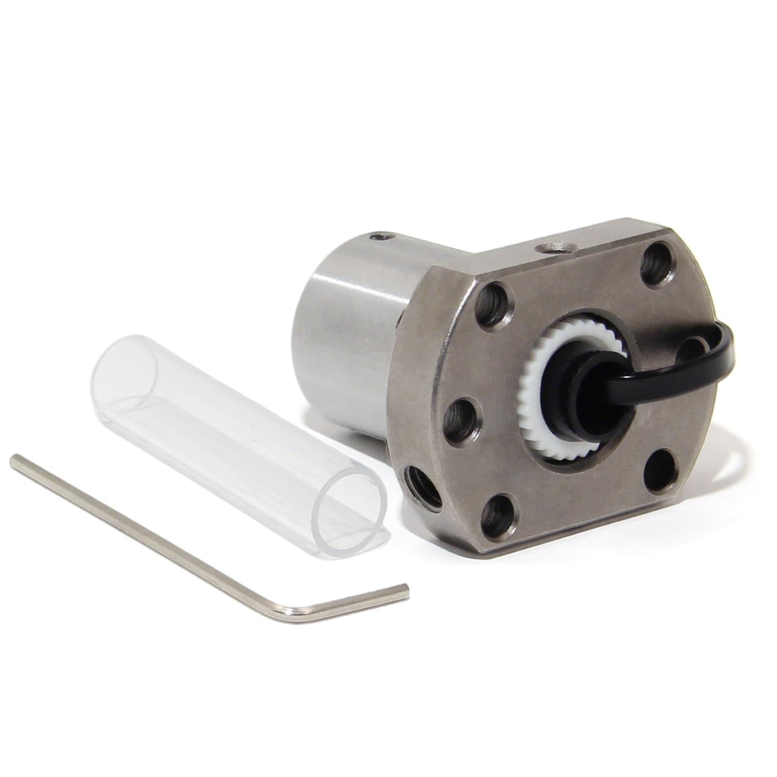 1 vis à bille SFU1204 - Diamètre : 12 mm - 4 mm - Écrou pour boîtier d'écrou 1204 - Pièce de machine à découper CNC