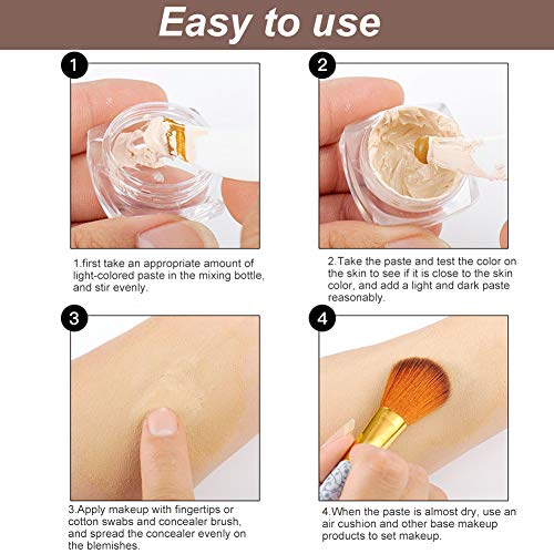 image for TOULLGO Tattoo Concealer Tattoo Cover Makeup Professional Waterproof C