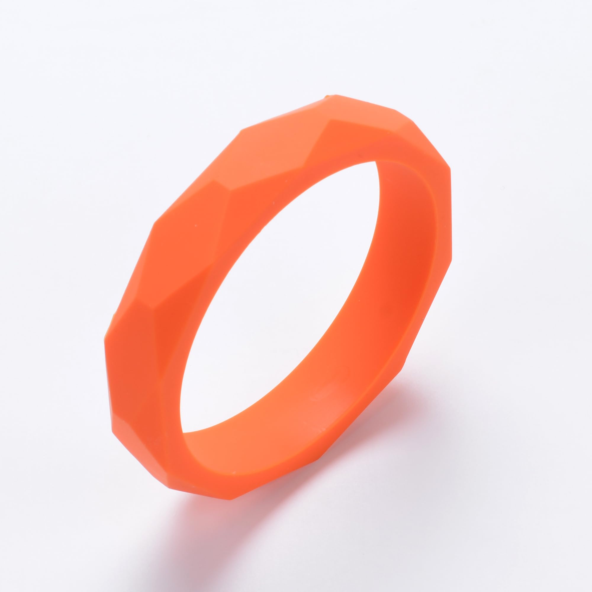 Chewy Bracelet Chewelry Autism ADHD Biting Sensory Chew Bracelet for Autistic Teens or Adults (Bright Orange)
