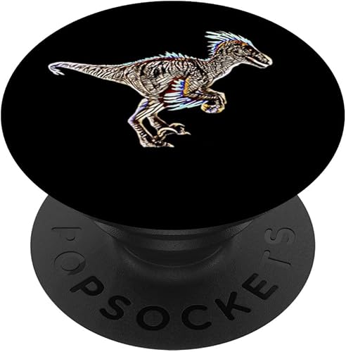 Velociraptor Raptor Dinosaur PopSockets Standard PopGrip disponible en Yaxa Guatemala