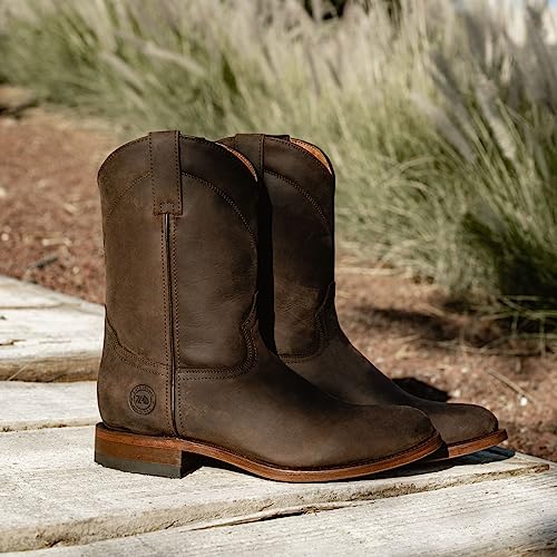 Leather Men´s Roper Boot with Leather Sole Style 10003