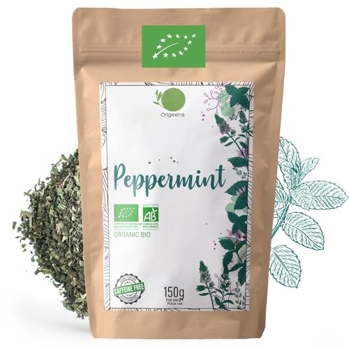 ORIGEENS BIOLOGISCHE PEPERMUNTBLADEREN (150g)