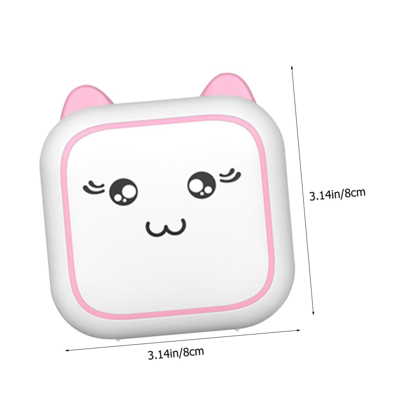 Angoily Stampante Termica Portatile Tascabile Connessione Wireless Mini Stampante Per Telefono Comoda Per Etichette e Foto