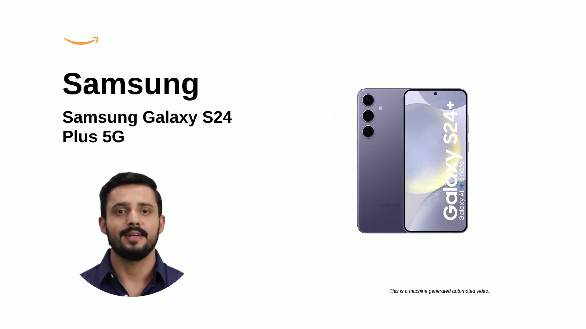 Refurbished) Samsung Galaxy S24 Plus 5G AI Smartphone (Cobalt