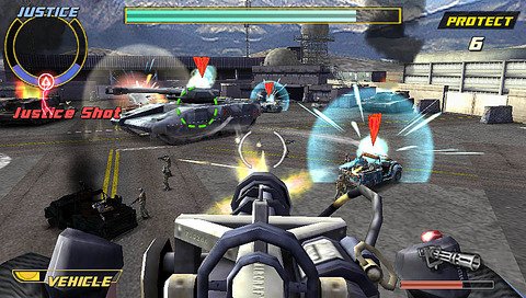 Pursuit Force 'extreme Justice' Psp - vue 8