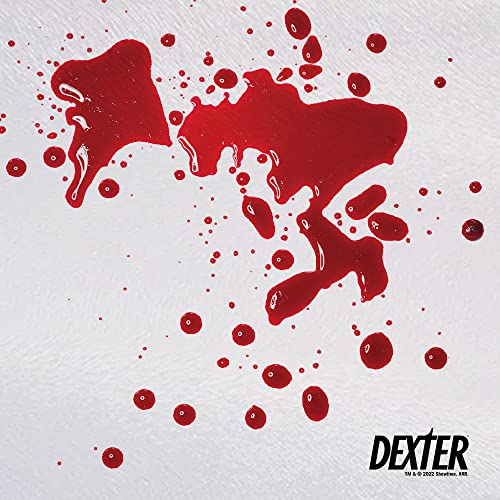 Tabla de Cortar de Vidrio Templado Dexter Splatter – 20,3 cm x 27,9 cm – Licencia Oficial Dexter para Cocina – Resistente al Calor y No Poroso miniatura 2