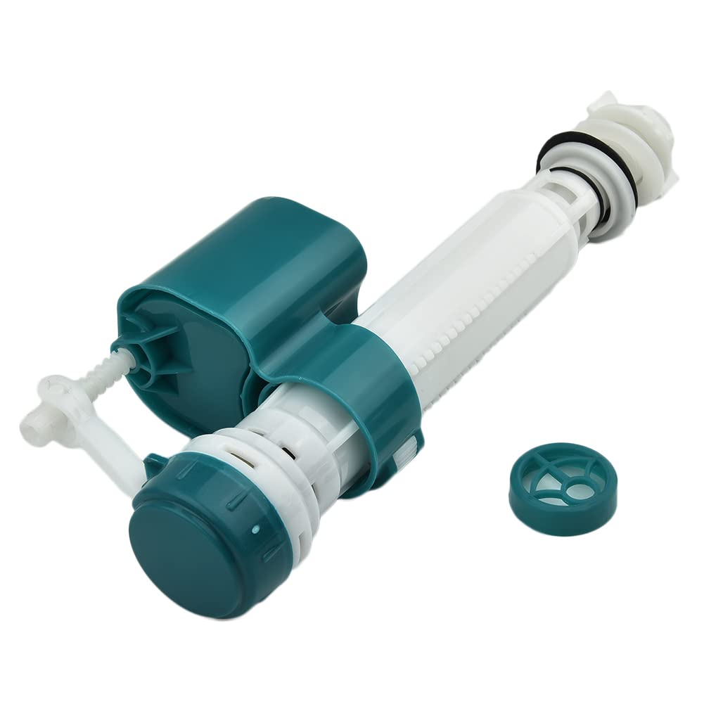 Kit de llenado de Cisterna de Inodoro, Piezas de Relleno de Cisterna de Inodoro de Doble Raso, Kit de baño Universal, Apto para Kits de reparación de Altura de Cisterna de 18 a 24 cm