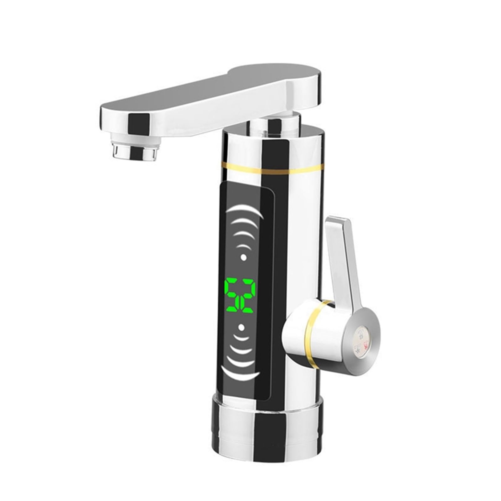LNHHG Hot Water Heater Faucet Fast Heating Tap Water Faucet Instant Tankless 3000W With LED Digital Display