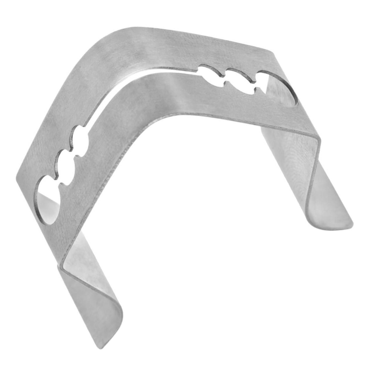 CIYODO Grilling Thermometer Clip Multi-hole Clamp in Stainless Steel for Accurate Cooking