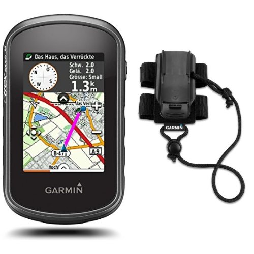 Garmin eTrex Touch 35 Fahrrad-Outdoor-Navigationsgerät - mit vorinstallierter Garmin TopoActive Karte, Smart Notifications und barometrischem