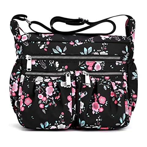 Sac à bandoulière Wafybsre Fleurs de pêche Cover