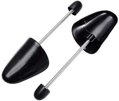 Miniatura 8 de FONHERILI WAJJ - 2 pares prácticos de longitud ajustable para zapatos de mujer, soporte moldeador (primavera negro)