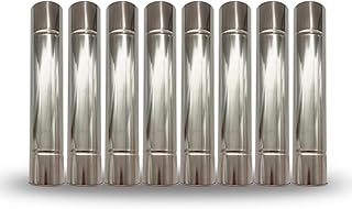 Stove Pipe,Wood Stove Chimney,2.36 inch Diameter, for Wood Stove Chimney Vent Pipe, Durable &