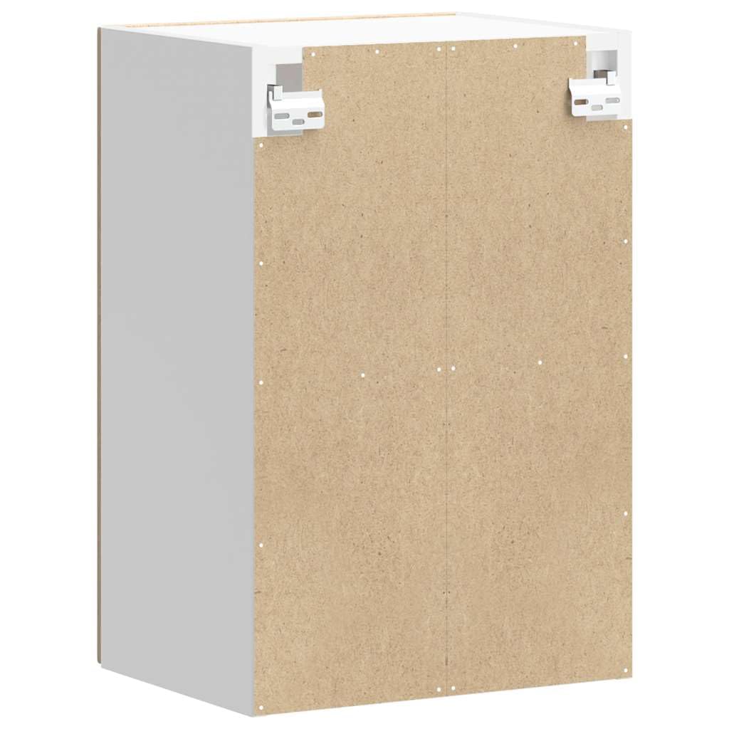 Tomostar Meuble Haut de Cuisine, Armoire Suspendue Cuisine Armoire Murale et Porte en Verre Kalmar chêne Sonoma 40 x 31 x 60 cm