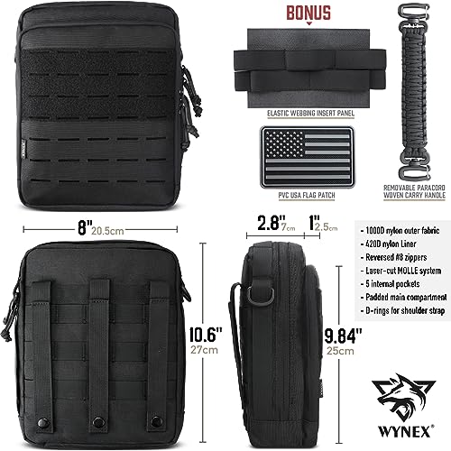 WYNEX Tactical Molle Admin Pouch, Molle Pouches of Double Layer Design by WYNEX - Used condition - Image 6