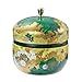 Japanese Tea Canister Suzuko - Flower (Green) only