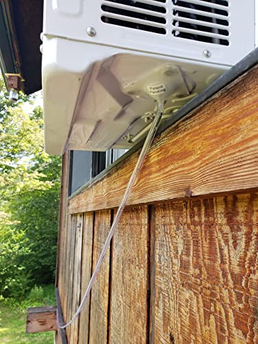 Magnetic Universal Window Air Conditioner Drain Kit Ac Drip Line Condensate Hose Funnel Connector Fitting With Clear Tubing For Window Ac And Mini Split Units (10Ft Kit) #TOP6